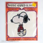 Snoopy Joe Cool Instant Stained Glass