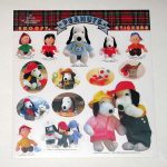 Peanuts Plushes Stickers from Japan
