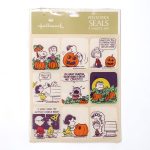 Peanuts Gang Halloween Seals