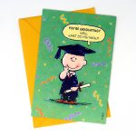Charlie Brown Graduation Card