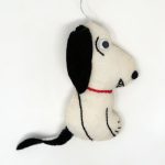 Snoopy Sitting Handmade Christmas Ornament