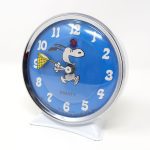 Snoopy with Butterfly Net Clock