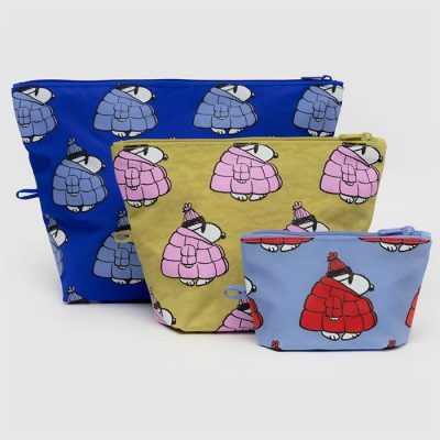 Peanuts Puffer Jacket Snoopy at Baggu