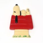 Snoopy on Doghouse Magnet