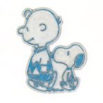 Snoopy and Charlie Brown walking Magnet