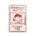 Lucy in Doctor's Booth Magnet