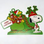 Snoopy Pulling Sleigh Christmas Decoration