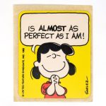 Lucy 'BLANK is almost as perfect as I am' Sticker