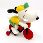 Bicycle Snoopy PVC Figurine
