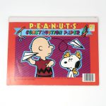 Charlie Brown Paper Airplane Construction Paper Tablet