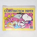 Peanuts & Snoopy Construction Paper