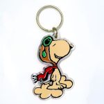 Flying Ace Snoopy Keychain