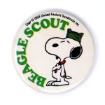 Snoopy 'Beagle Scout' button