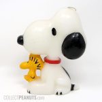 Snoopy & Woodstock figural candle