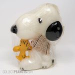 Snoopy & Woodstock figural candle