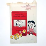 Snoopy Kissing Booth with Lucy and Woodstocks Centerpiece