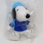 Snoopy wearing hat and backpack Plush
