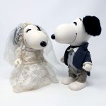 Snoopy Groom and Belle Bride Doll Set