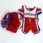 Snoopy Dress-Up Doll Olympic Skier Outfit - Small