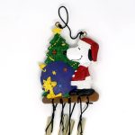 Snoopy & Woodstock Christmas Tree Mini Wind Chime