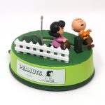 Lucy & Charlie Brown Football Ornament