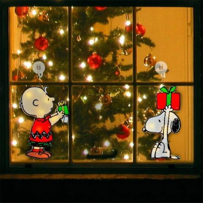 Peanuts yard decor from Home Depot