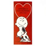 Charlie Brown & Snoopy Valentine's Day Card from Ambassador