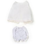 Belle white dress & shorts Outfit