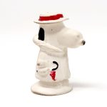 Snoopy Fan in Racoon Coat Eraser