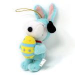 Blue Easter Beagle Plush Ornament