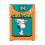  Snoopy box of 24 Crayons - Orange