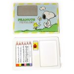 Snoopy & Woodstock walking Colored Pencil Set