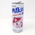 Snoopy Strawberry Milkis Can