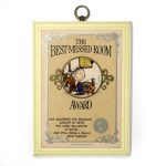 The Best-Messed Room Award - Pipgpen Plaque