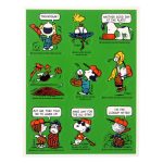 Peanuts Gang Sports Themed Stickers