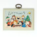 Peanuts Gang Christmas Wall Plaque