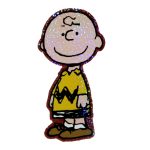 Charlie Brown Standing Cutout Sticker By Sandylion