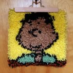 Happy Franklin Latch Hook Rug