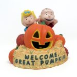 Linus & Sally Great Pumpkin Halloween Figurine
