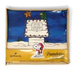 Snoopy with Christmas Decorated Doghouse Postalettes Stationery