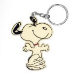 Snoopy Dancing Plastic Keychain