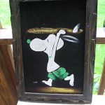 Surfing Snoopy