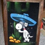 Snoopy Drunk with Cactus