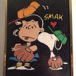 Snoopy kissing Lucy - From Kit