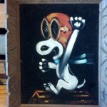 Snoopy Flying Ace on Doghouse