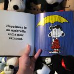 Happiness is an umbrella and a new raincoat. Happiness is an umbrella and a new raincoat.