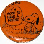 Peanuts Simon Simple Pin-back Button