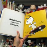 Happiness is a smooth sidewalk. Happiness is a smooth sidewalk.