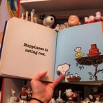 Happiness is eating out. Happiness is eating out.