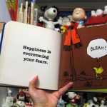 Happiness is overcoming your fears. Happiness is overcoming your fears.